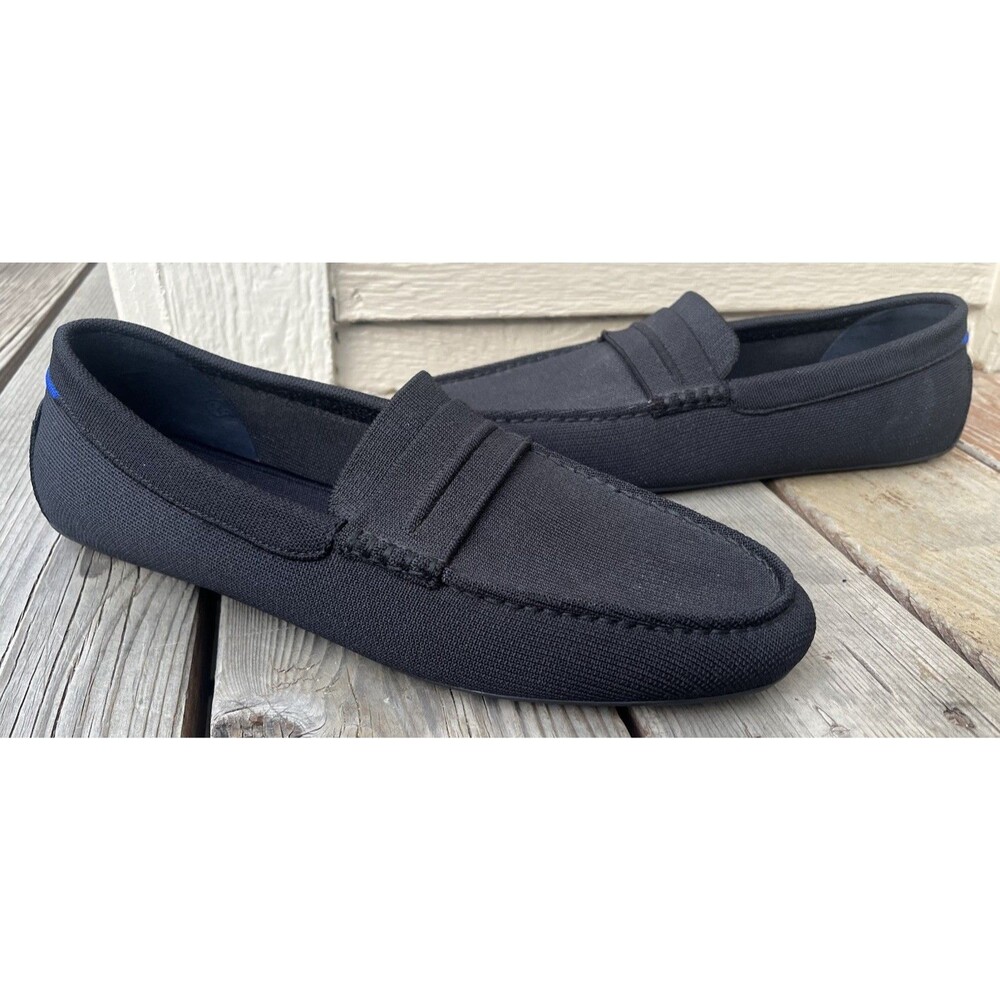 Rothy's The Driving Loafer Men's 14 Slip On Shoes Loafers - Black
